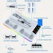PS5 Slim/PS5 Cooling Bracket Headphone Organiser Charger (White) - 4