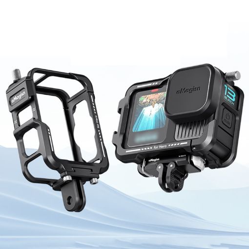 aMagisn Ver Metal Rabbit Cage for GoPro HERO13/12/11/10/9 Black - 1