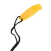 Outdoor Survival Whistle - Dual-Frequency with Lanyard (Yellow) - 1