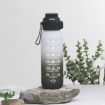 Gradient Blue Pink Tritan Water Bottle - 1000ml Large Capacity - 5