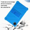 TCL Tab 8 Gen 2 Black Shockproof Silicone Case with Holder - 6