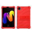 TCL Tab 8 Gen 2 Red Shockproof Silicone Case with Holder - 1