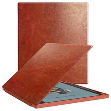 Boox Note Air 3 C/3 Brown Lightweight PU Protective Case - 1