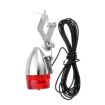 Vintage Bicycle Motorized Tail Lights - Silver with Red Light - 1