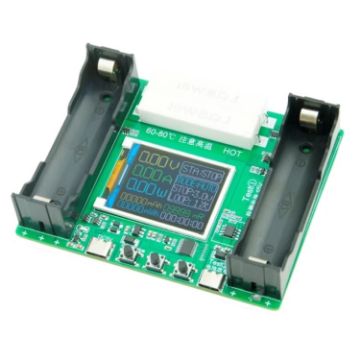 18650 Battery Tester: Automatic Charge Discharge & Resistance - 1