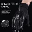 Kyncilor Cycling Waterproof Touch Screen Gloves, Size L, Black - 6