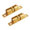 Large Gold Cabinet Magnetic Spring Ball Door Sucker, 2pcs Set - 1