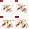 Large Gold Cabinet Magnetic Spring Ball Door Sucker, 2pcs Set - 3