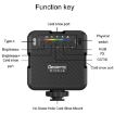 Desiontal X1 Portable RGB Cell Phone Streaming Fill Light - Black - 4