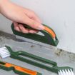 Multifunctional 4-in-1 Gap Brush Set for Cleaning (Green) - 6