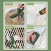 4-in-1 Yellow Multifunctional Gap Brush Set for Household Cleaning - 5