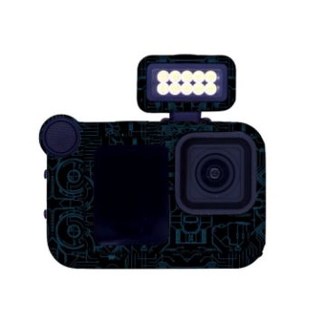 GOPro HERO13 Black Camera Stickers Body Film, Style: 12 Circuit Blue - 1