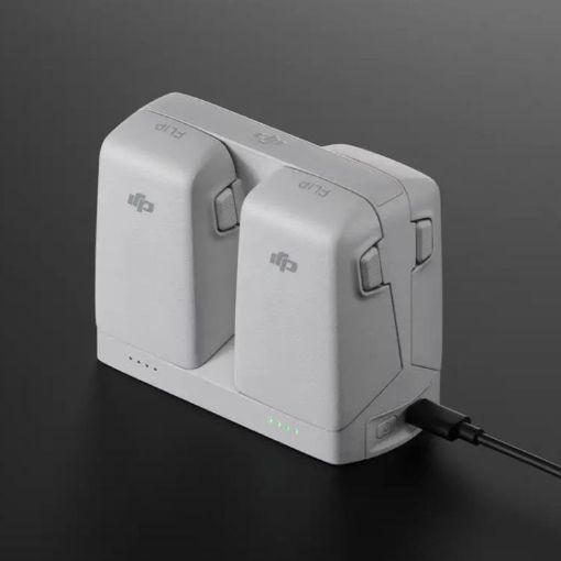 DJI Flip Charging Hub for 2 Batteries - Original & Parallel Charge - 1