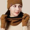 OZERO Warm Wool 3-In-1 Set: Hat, Scarf, Gloves for Men & Women - 5