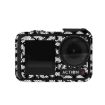 DJI Action 4 Camera Stickers: AC4-14 Snake Scale White - 1