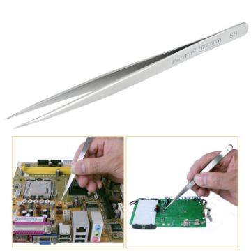 ProsKit 1PK-105T Stainless Steel Anti-magnetic Precision Tweezer - 1