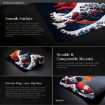 Big Wave Gaming Mouse Pad 300x600x2mm Non-Slip Desk Mat (No.4) - 3