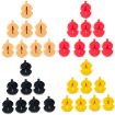 Violin Mute Set: 8pcs Instrument Volume Reduction (Grapefruit) - 2