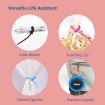 100pcs Silicone Ties Multi-Use Bag Clips & Cable Winders (Black) - 5
