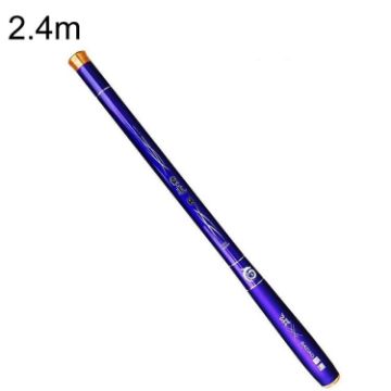 2.4m Ultra Light Carbon Telescopic Fishing Rod Super Hard Mini Pole - 1