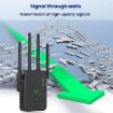 Urant U10 300Mbps WiFi Repeater with 4 Antennas, US Plug, White - 6