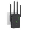 Urant U10 300Mbps WiFi Repeater 2.4G Signal Amplifier 4 Antennas UK Plug - 1