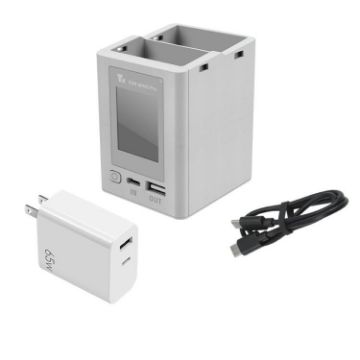 DJI Mini 4/3 Pro YX Color Screen Dual-way Charger 65W US Plug - 1