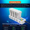 YX Four-Way Color Screen Charger for DJI Mini 4/3 Pro Batteries - 4