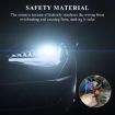 4pcs Car Headlight Cable H4 Three-Plug Base Modification Set - 6