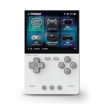 TRIMUI BRICK 256G White: Open Source Portable Arcade Console - 1