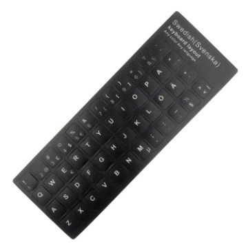 Swedish Language Laptop Keyboard Sticker - 1