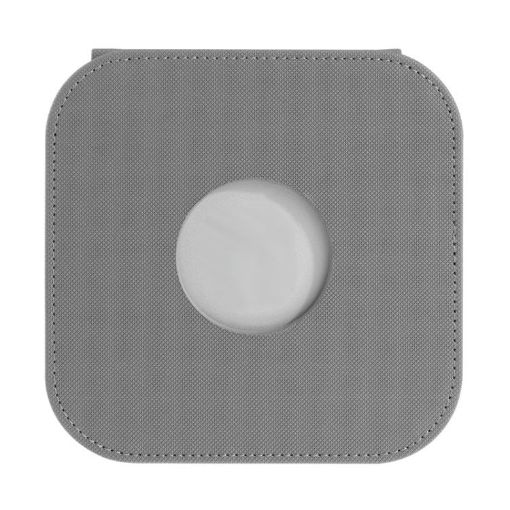 Gray Dustproof Shockproof Leather Case for Mac Mini M4/M4 Pro - 1