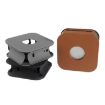 Gray Dustproof Shockproof Leather Case for Mac Mini M4/M4 Pro - 2