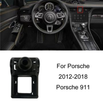Porsche 911 Car Phone Holder Base, Left Driving, 2012-2018 Model - 1