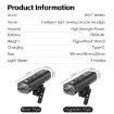WEST BIKING Waterproof Rechargeable Headlight with Battery Display - 2