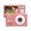 Anytek S7 4K HD Camera for Travel & Kids (Pink) - 1