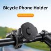 Snap-On Mobile Phone Holder for Bikes & Motorcycles (QL-10 Black) - 3