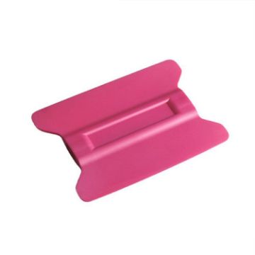 Magnet Pink Car Film Scraper Tool with Plastic Winged Design - 1