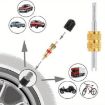 33pcs Tire Valve Core Tool & Repair Kit for Car Bicycle, Spec B - 6