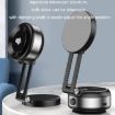 Magnetic Suction Cup Car Navigation Electric Vacuum Bracket (Black) - 4