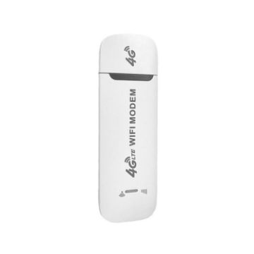 4G LTE Mobile WiFi Car Router - Wireless Internet Card (Gray/White) - 1