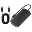 5-In-1 Wireless Charger & USB-C Docking Station, 100W, 73.5cm Cable - 1