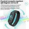 M90 Ultrasonic Mosquito Repeller Bracelet for All Ages (Black) - 5