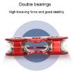 XINDA TP-Q9720 Outdoor Jungle Double Axle Pulley (Blue) - 4