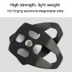 XINDA XD-8611 Outdoor Rescue Pulley with Bearing in Black - 6