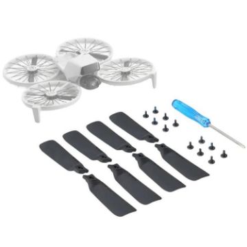DJI Flip RCSTQ Drone Noise Reduction Quick Release Paddles 8pcs - 1