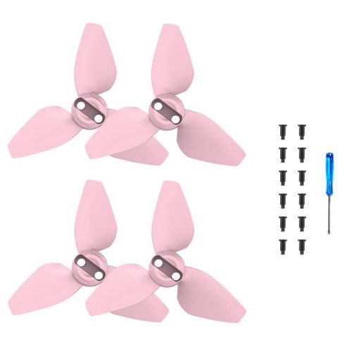 DJI Neo BRDRC Drone Propeller Wing Protection, 2 Pairs, Pink - 1