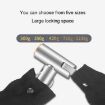 ZHUIFENGGE Bike Anti-Theft Waterproof Chain Lock, Bold 85cm - 4