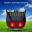 N911V Solar Flash Animal Repeller Outdoor Warning Light - 4