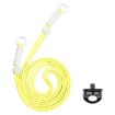 BRDRC Yellow White Knot Camera Strap with 1/4" Screw Lanyard - 1